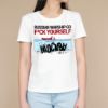  Зображення Біла футболка «Moscow Down» 